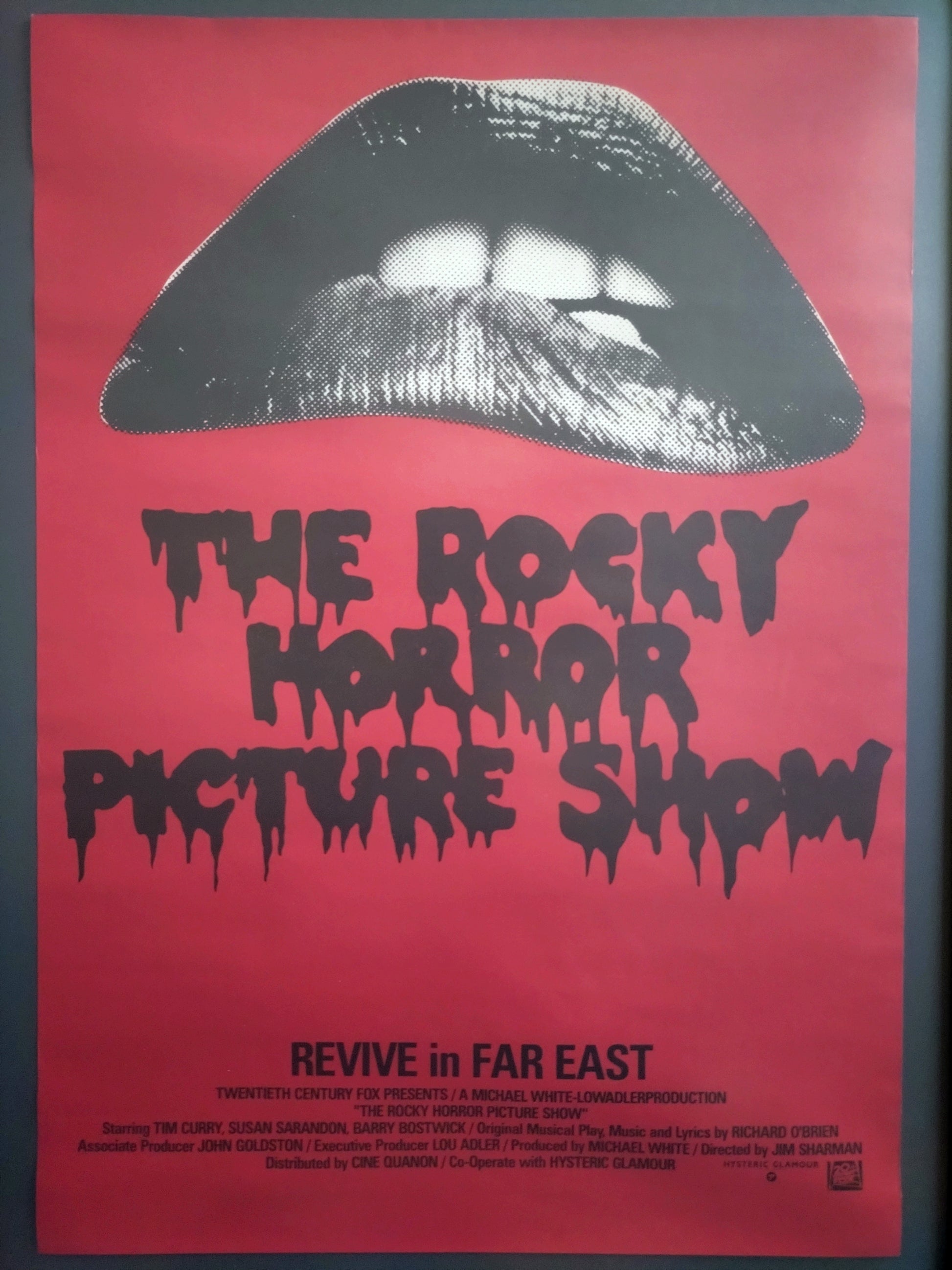 "The Rocky Horror Picture Show" Original Re-Release Japanese Movie Poster 1990's B2 Size (51 x 73cm) #29