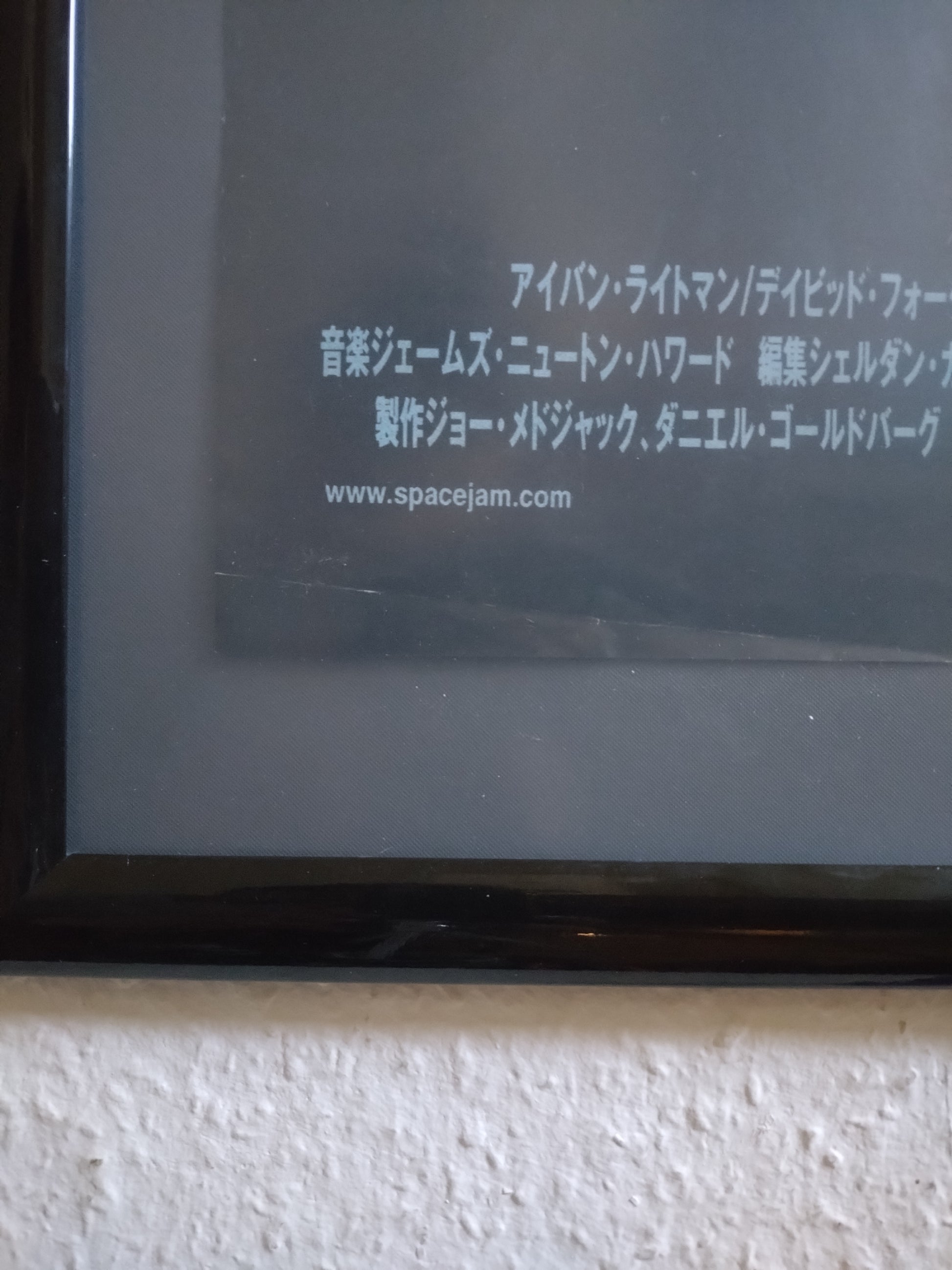 "Space Jam" Original Release  Japanese Movie Poster 1996 B2 Size (51 x 73cm) #62